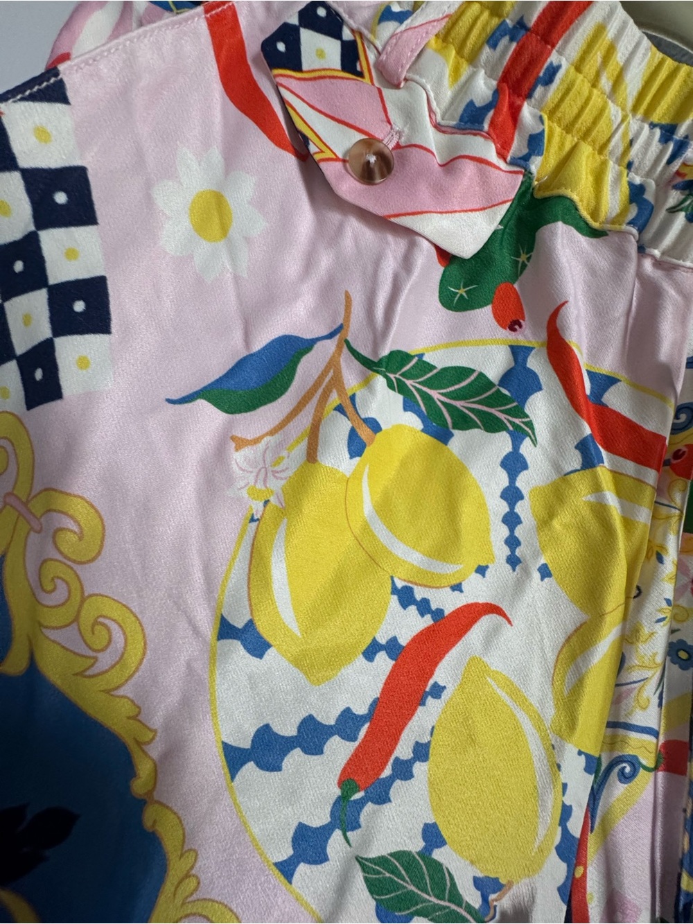 Maeve Multicolor Wide Leg Printed Pants - Picture 2 of 6